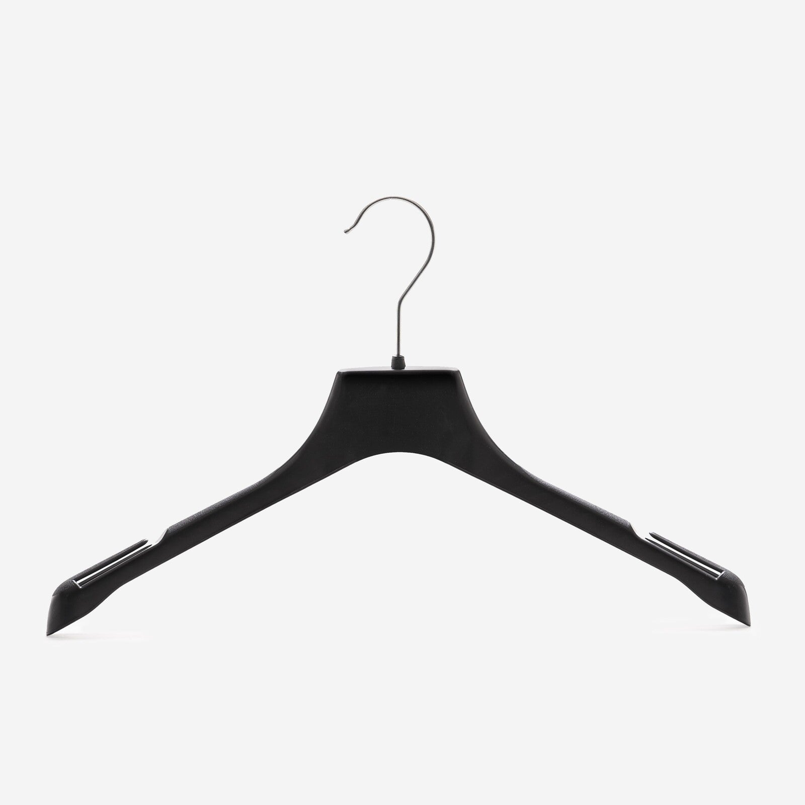 Gruccia personalizzabile – gruccia per abiti – gruccia in plastica riciclata nera – TOP3 - depla