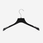 Gruccia personalizzabile – gruccia per abiti – gruccia in plastica riciclata nera – TOP3 - depla