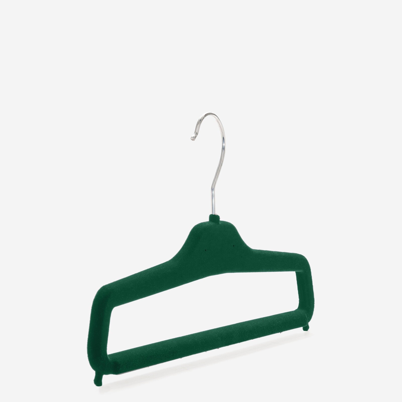 Gruccia personalizzabile – gruccia per pantaloni – gruccia in plastica riciclata rivestita in velluto – P3SP - depla