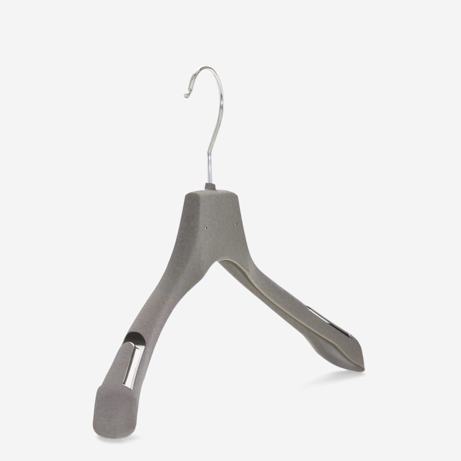 Gruccia personalizzabile – gruccia per abiti – gruccia in plastica riciclata rivestita in velluto – TOP3 - depla